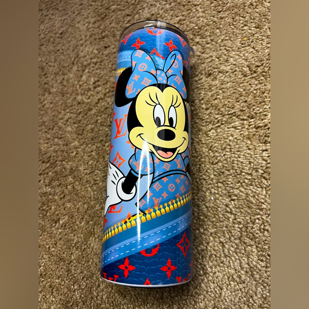 Minnie Mouse Blue Tumbler